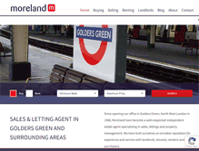 Tablet Screenshot of moreland.uk.com